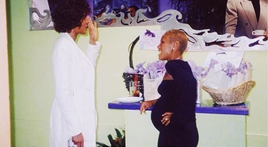 Jada Pinkett Smith Pays Tribute To Whitney Houston With Throwback Photo